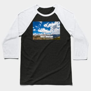 Rocky Mountain National Park Baseball T-Shirt